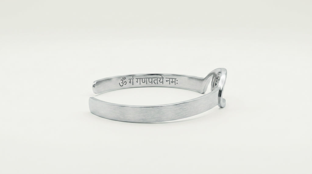 Silver Ganesha Kada